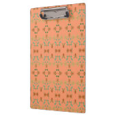 Porte-bloc Porte-bloc-notes moderne à fleurs et à rayures (Gauche)