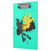 Porte-bloc Porte - bloc Notes musicales Abstraites (Gauche)