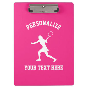Porte-bloc Porte-bloc-notes rose accessoire d'entraîneur de t