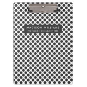 Porte-bloc Porte - bloc numérique moderne minimal (Devant)