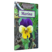 Porte-bloc Porte - bloc Pansy Violet et Jaune (Swatch)