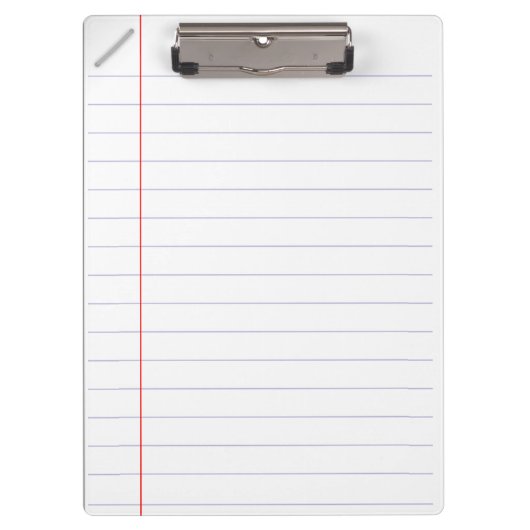 Porte-bloc Porte - bloc papier portable lié (Devant)