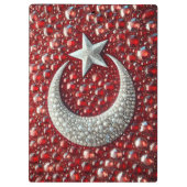 Porte-bloc Porte - bloc patriotique aux couleurs turques (Dos)