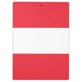 Porte-bloc Porte - bloc patriotique avec drapeau d'Autriche (Dos)