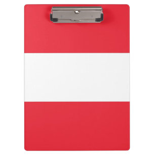 Porte-bloc Porte - bloc patriotique avec drapeau d'Autriche