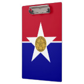 Porte-bloc Porte - bloc patriotique avec drapeau de Dallas (Gauche)