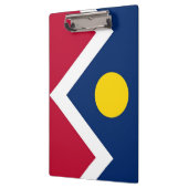 Porte-bloc Porte - bloc patriotique avec drapeau de Denver, U (Gauche)