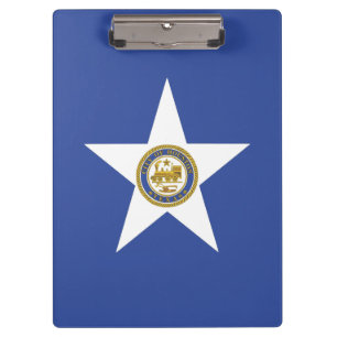 Porte-bloc Porte - bloc patriotique avec drapeau de Houston