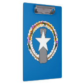 Porte-bloc Porte - bloc patriotique avec drapeau de Mariana d (Swatch)