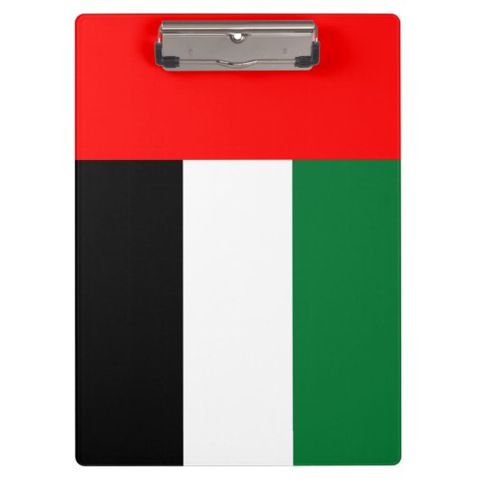 Porte-bloc Porte - bloc patriotique avec drapeau des EAU (Devant)