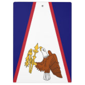 Porte-bloc Porte - bloc patriotique avec drapeau des Samoa am (Dos)
