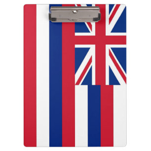 Porte-bloc Porte - bloc patriotique avec drapeau d'Hawaï, Éta