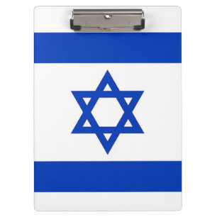 Porte-bloc Porte - bloc patriotique avec drapeau d'Israël