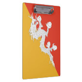 Porte-bloc Porte - bloc patriotique avec drapeau du Bhoutan (Swatch)