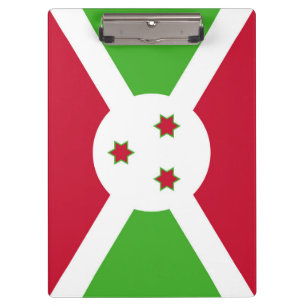 Porte-bloc Porte - bloc patriotique avec drapeau du Burundi