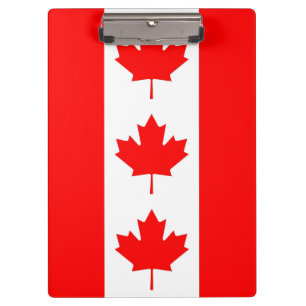 Porte-bloc Porte - bloc patriotique avec drapeau du Canada
