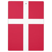 Porte-bloc Porte - bloc patriotique avec drapeau du Danemark (Dos)