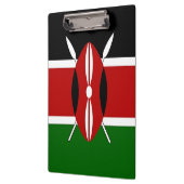 Porte-bloc Porte - bloc patriotique avec drapeau du Kenya (Gauche)