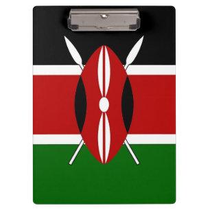 Porte-bloc Porte - bloc patriotique avec drapeau du Kenya
