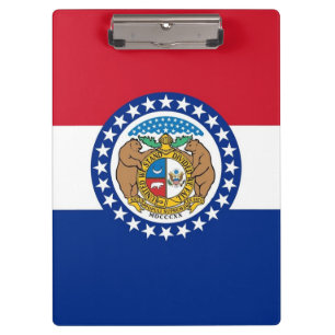 Porte-bloc Porte - bloc patriotique avec drapeau du Missouri,