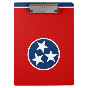 Porte-bloc Porte - bloc patriotique avec drapeau du Tennessee