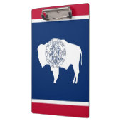 Porte-bloc Porte - bloc patriotique avec drapeau du Wyoming, (Gauche)