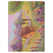 Porte-bloc porte - bloc paysage mignon (Dos)