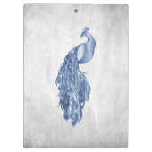 Porte-bloc Porte - bloc Peacock Elegant Bleu (Dos)