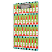 Porte-bloc Porte - bloc Père Noël géométrique rétro (Gauche)