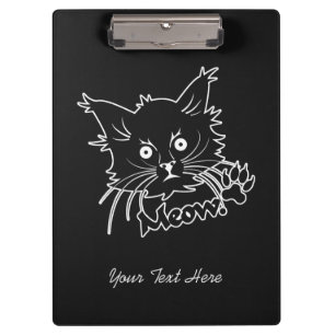 Porte-bloc Porte - bloc personnalisé Black Cat