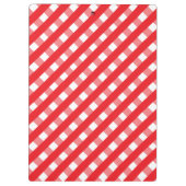 Porte-bloc Porte - bloc personnalisé En vichy mignon (Dos)