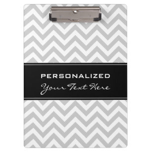 Porte-bloc Porte - bloc personnalisé motif Cool gris chevr