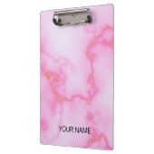 Porte-bloc Porte - bloc Personnaliser en marbre rose (Gauche)