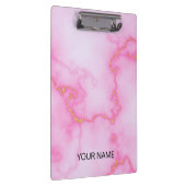 Porte-bloc Porte - bloc Personnaliser en marbre rose (Swatch)