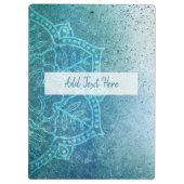 Porte-bloc Porte - bloc personnel de Blue Mandala (Dos)