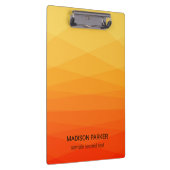Porte-bloc Porte - bloc polygonal orange et jaune (Swatch)