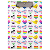 Porte-bloc Porte - bloc Pride Hearts (Devant)