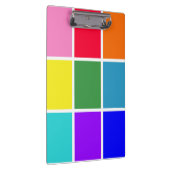 Porte-bloc Porte - bloc Rainbow Rectangles (Swatch)