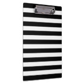 Porte-bloc Porte - bloc rayé noir et blanc personnalisable (Swatch)