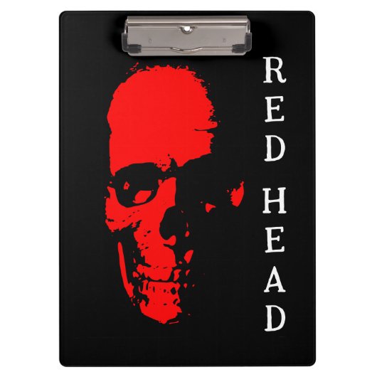 Porte-bloc Porte - bloc Red Head (Devant)