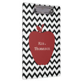 Porte-bloc Porte - bloc rouge noir de professeur de Chevron (Swatch)