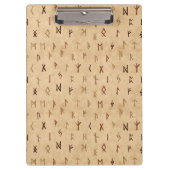 Porte-bloc Porte - bloc Runes (Devant)