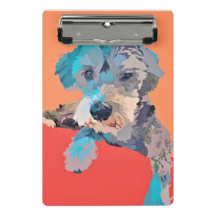 Porte-bloc Porte - bloc Schnauzer Mini