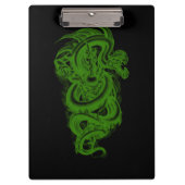 Porte-bloc Porte - bloc serpent vert (Devant)