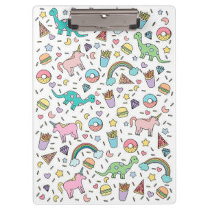 Porte-bloc Porte - bloc/Unicornes, Dinosaures, Rainbow Fri's