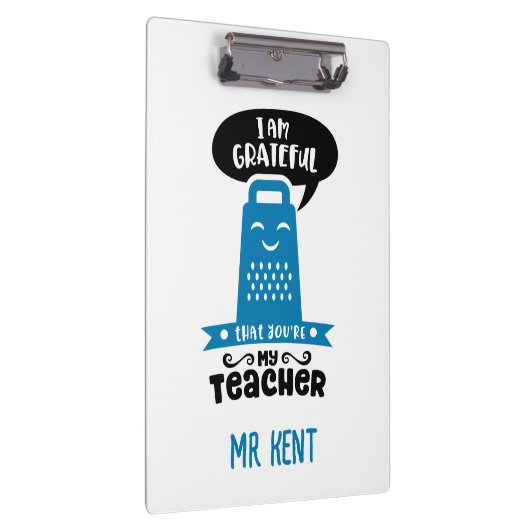 Porte-bloc Porte - blocs de l'enseignant amusant - Bleu Grate (Swatch)