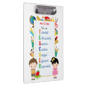 Porte-bloc Porte - blocs d'enseignants personnalisés (Station (Swatch)