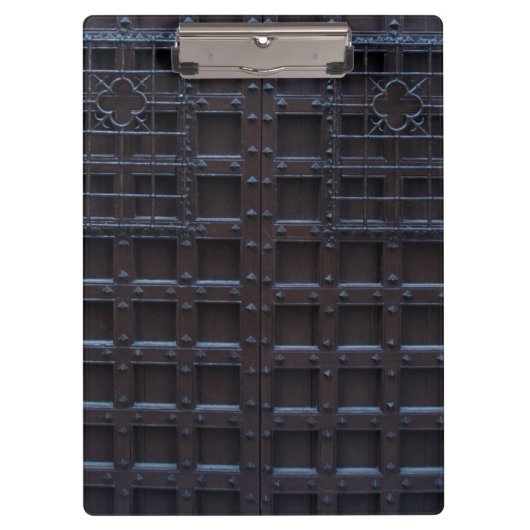 Porte-bloc Porte Brown en fer forte (Devant)