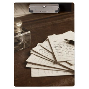 Porte-bloc Porte-documents à lettres vintage Dark Academia