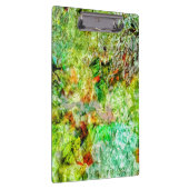 Porte-bloc Porte-documents abstrait jaune calme, abstrait ens (Swatch)